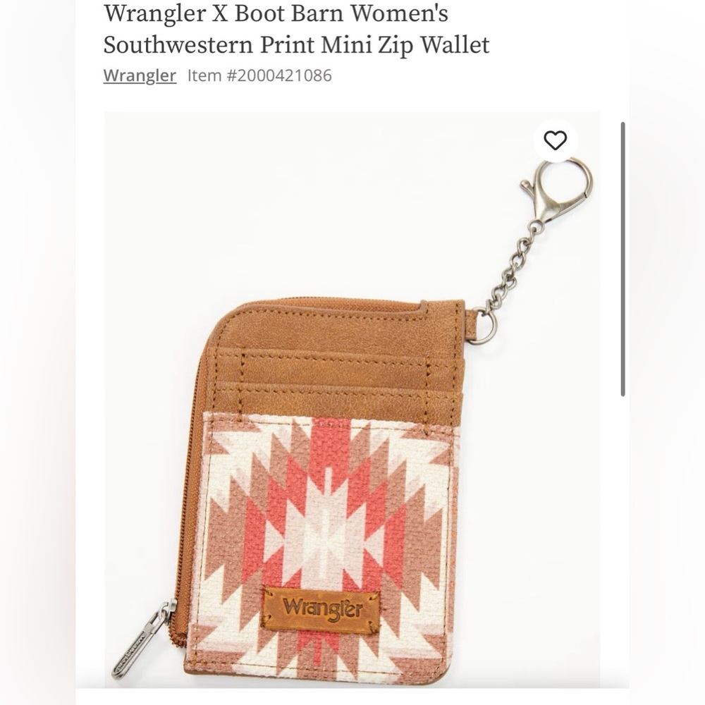 Wrangler Card Holder Mini Wallet